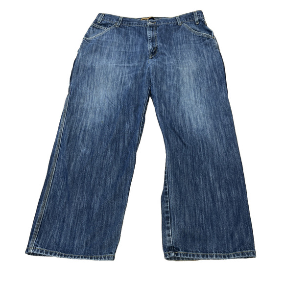 Vintage Levis Silver Tab Carpenter Jeans Me 40x32 Loose Fit Baggy Skater Y2K - Picture 1 of 16